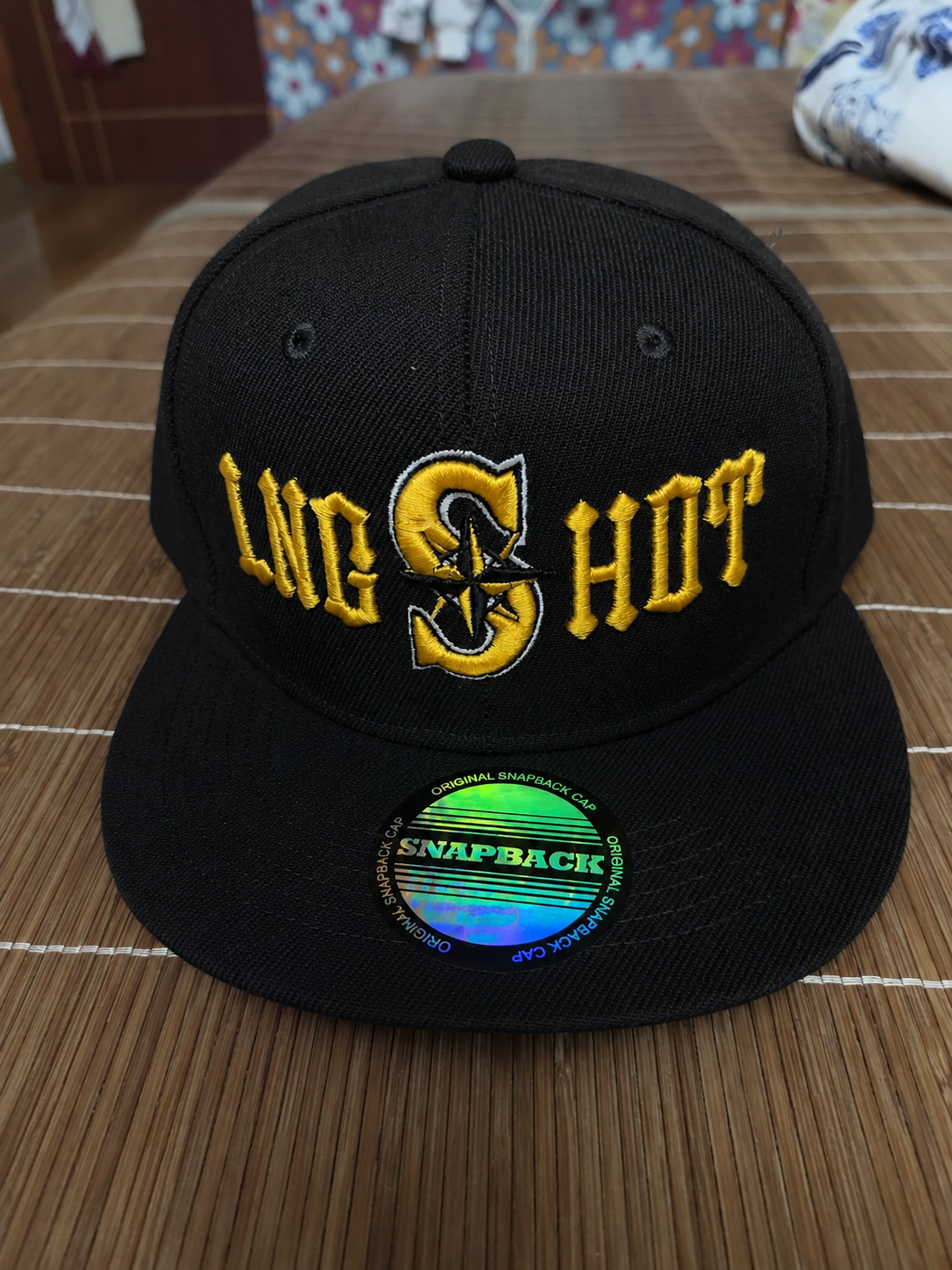 LNGSHOT CAP - RED, BLUE AND BLACK