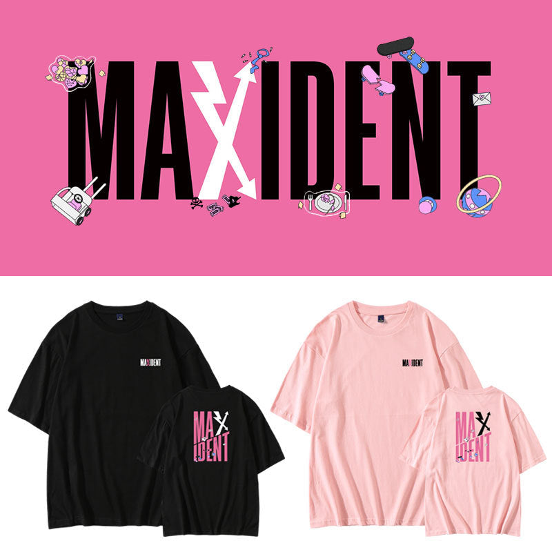 STRAY KIDS MERCH MAXIDENT TİŞÖRT %100 PAMUK