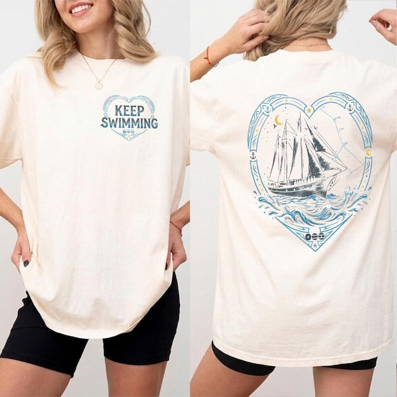 BTS SWIM T-SHIRTS 100% COTTON