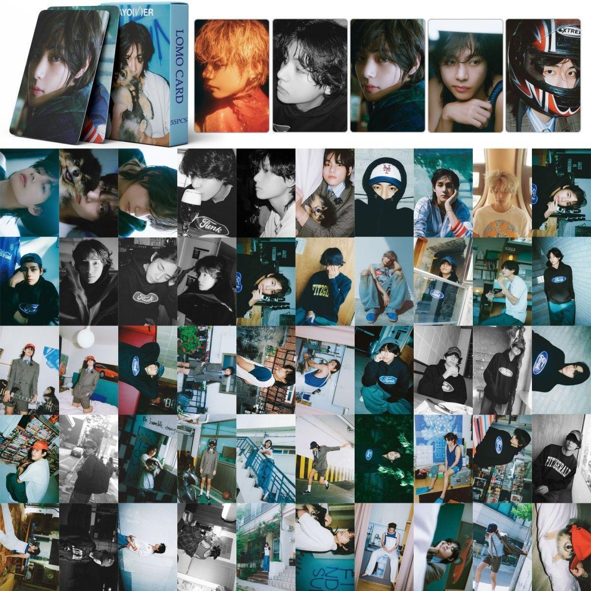 PHOTOCARDS V LAYOVER 55 PCS