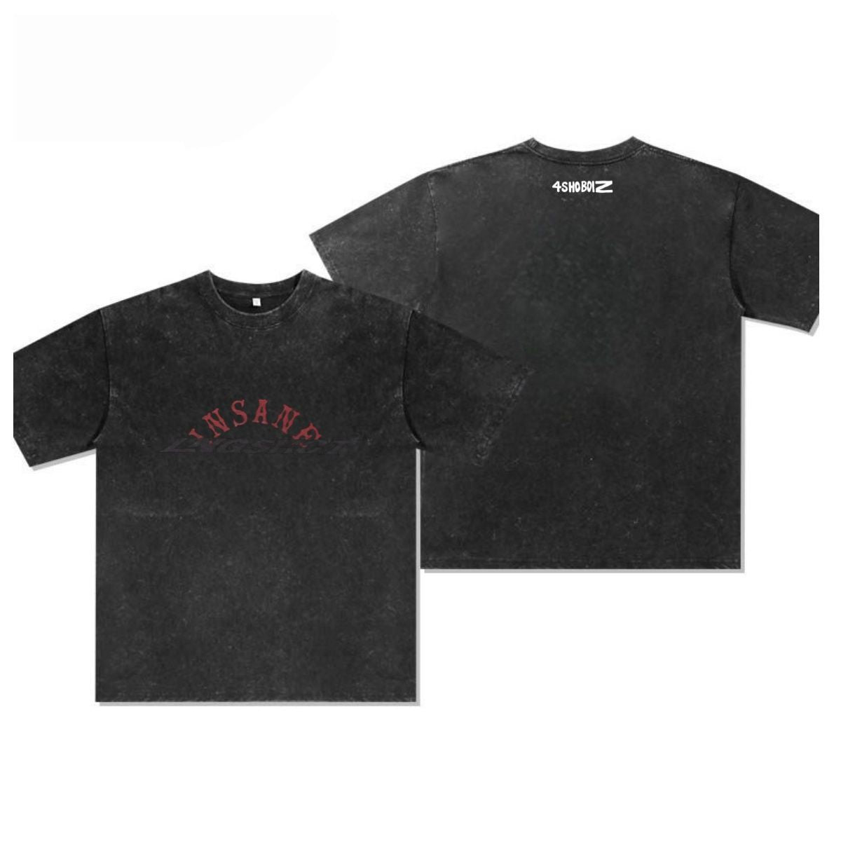LNGSHOT x INSANE GARAGE T-SHIRTS 100% COTTON (various colors)