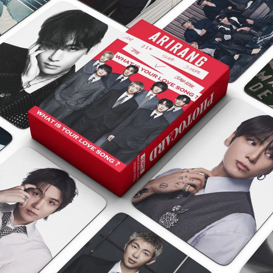 PHOTOCARDS BTS ARIRANG 127 PCS (55 cards + 72 stickers)