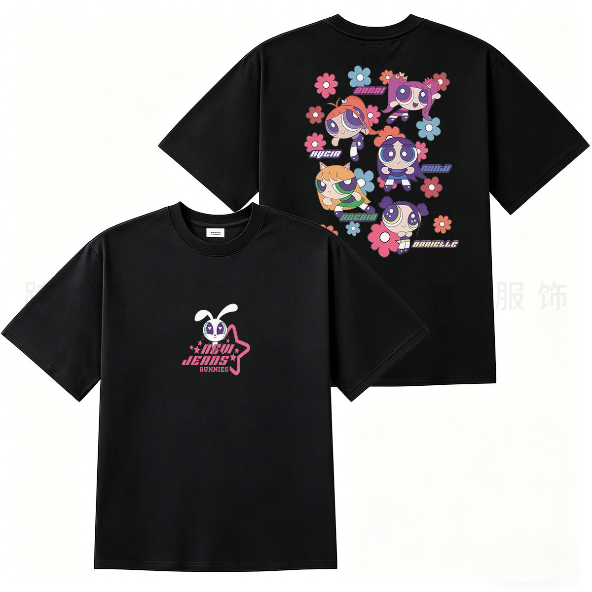 NEWJEANS T-SHIRT 100% COTTON (various colors)