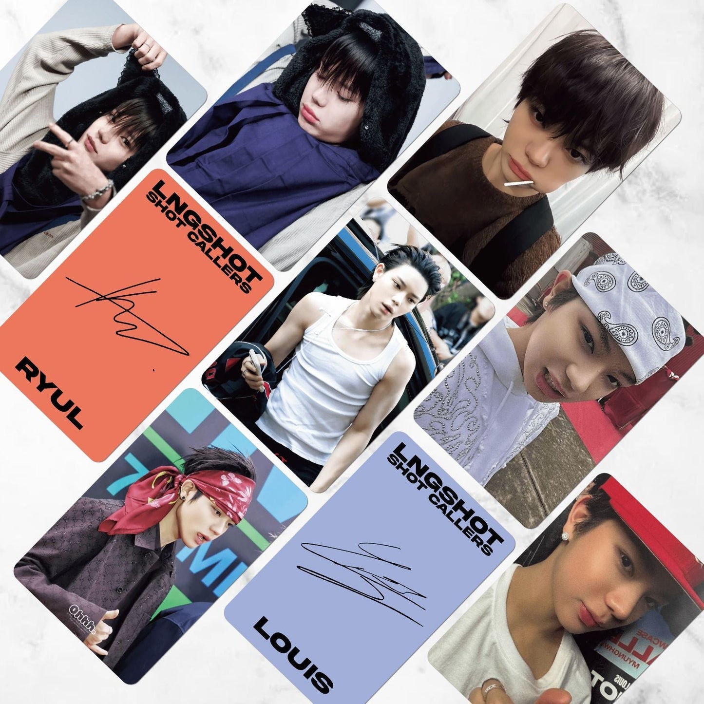 LNGSHOT PHOTOCARDS 55PCS