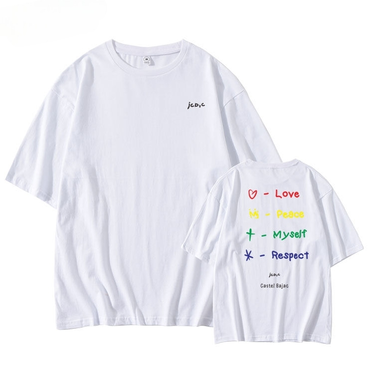 JIN T-SHIRT %100 PAMUK (beyaz ve siyah)