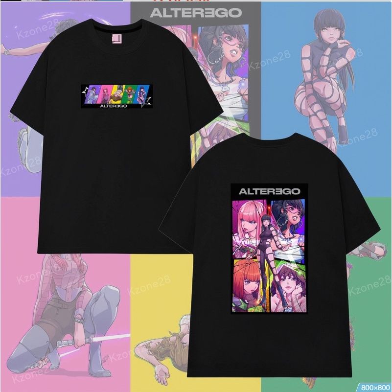 BLACKPINK LISA ALTER EGO COMIC T-SHIRT 100% COTTON