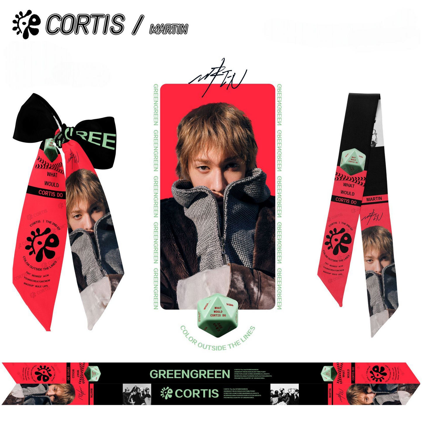 CORTIS GREENGREEN SAÇ BANDI