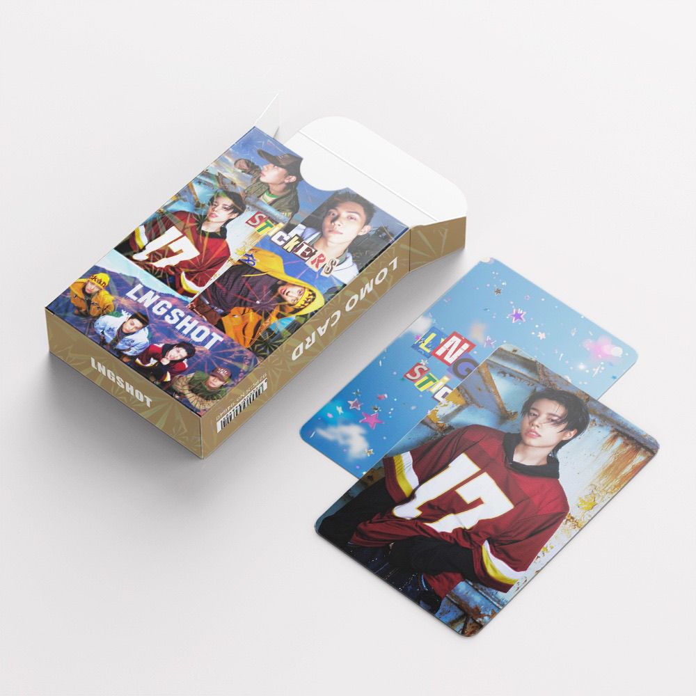 LNGSHOT PHOTOCARDS 92PCS (60 PHOTOCARDS+ 32 STICKERS)