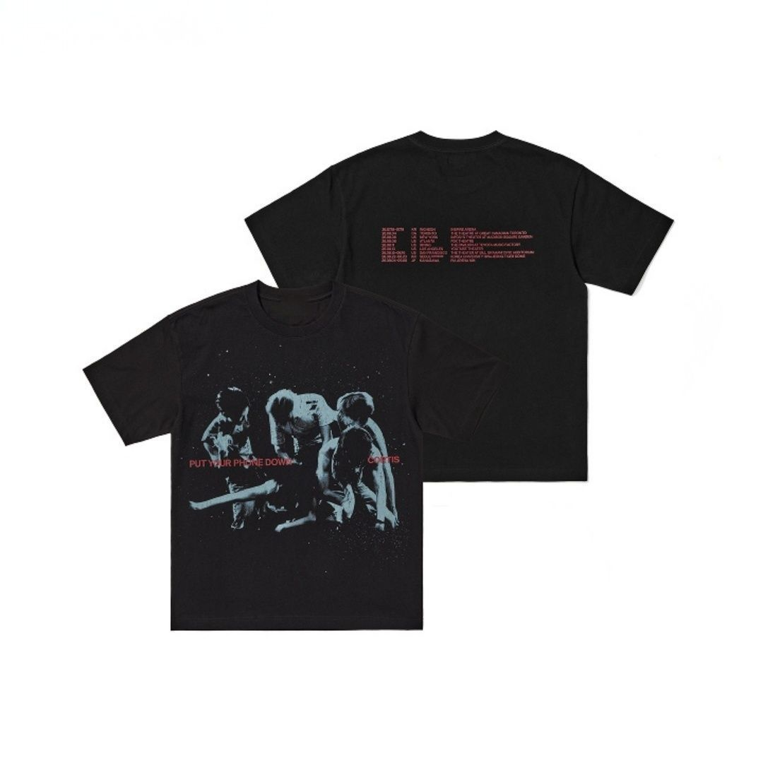 CORTIS T SHIRTS TOUR PUT YOUR PHONE DOWN 2026 100% COTTON