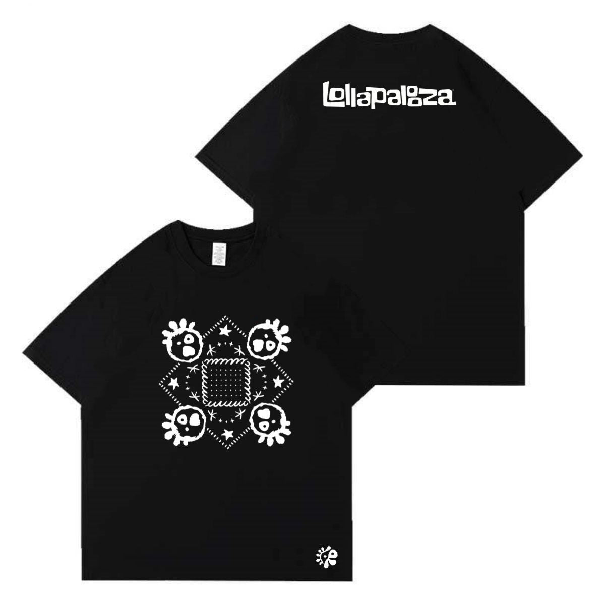 CORTIS T SHIRTS LOLLAPALOOZA 100% COTTON
