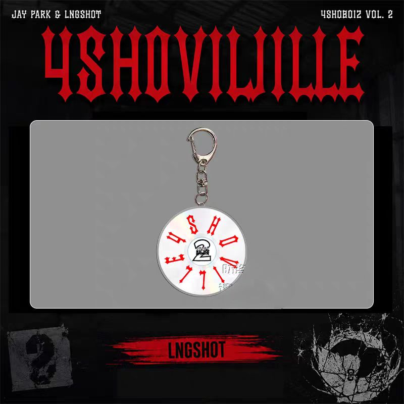 LNGSHOT 4SHOVILLE KEYCHAIN