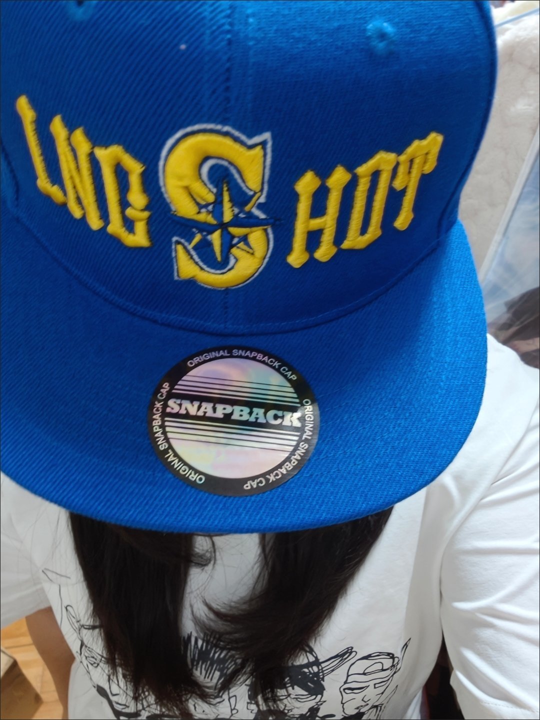 LNGSHOT CAP - RED, BLUE AND BLACK