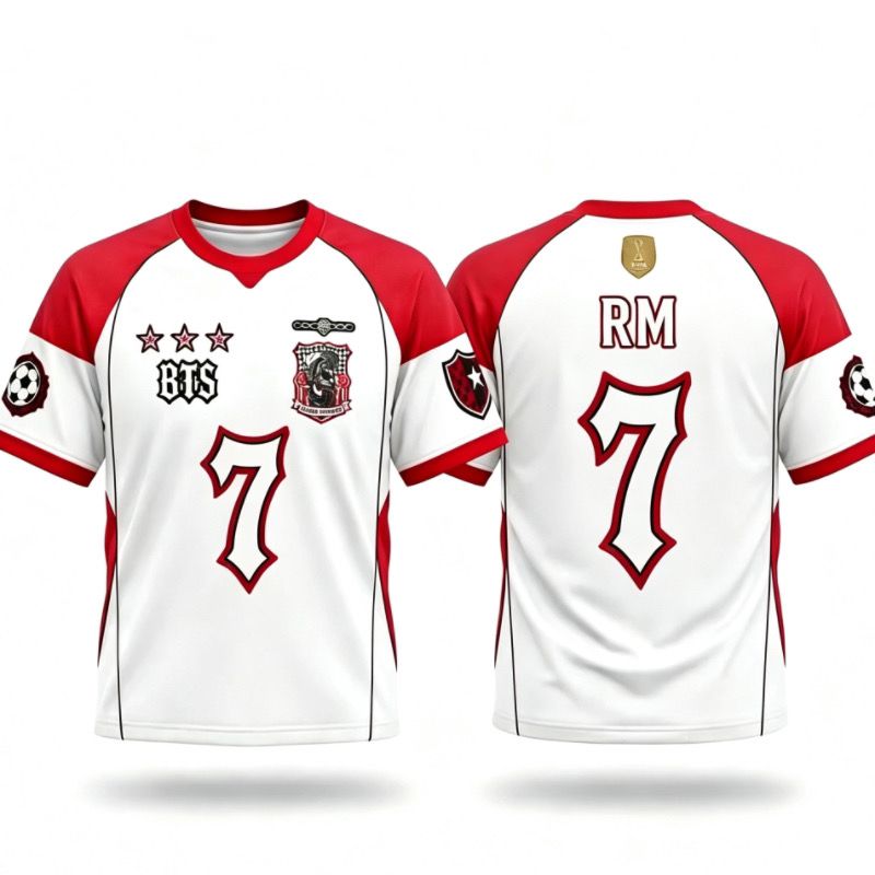 BTS WORLD CUP HALFTIME SHOW JERSEY
