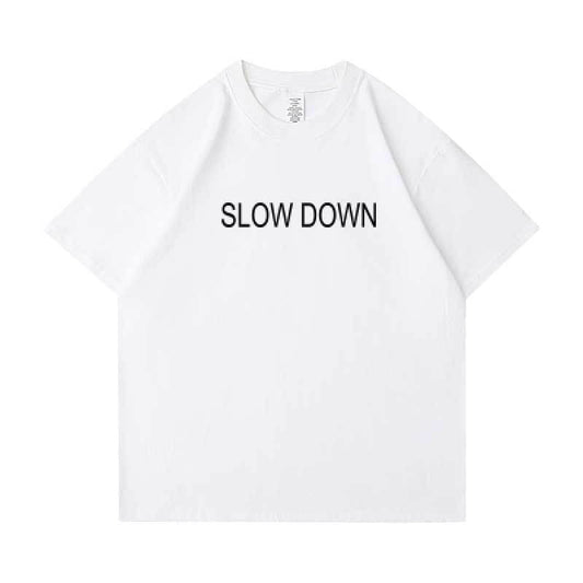 CORTIS T SHIRT SLOW DOWN 100% COTTON