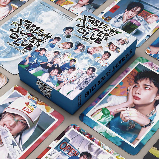 PHOTOCARDS STRAY KIDS STARLIGHT SUPER CLUB 2026 55 PÇS