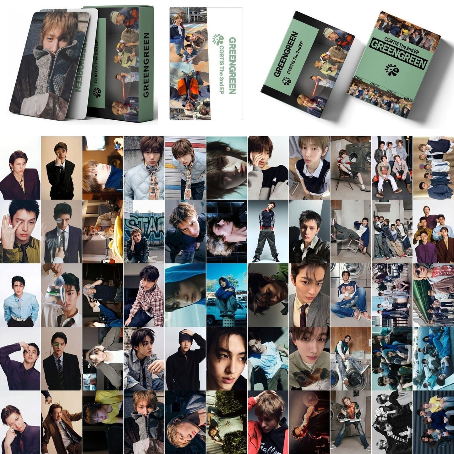 CORTIS GREENGREEN PHOTOCARDS 55 PCS