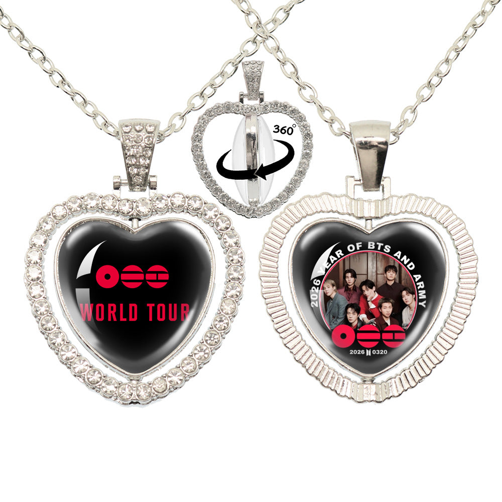 BTS ARIRANG SWIVEL NECKLACE