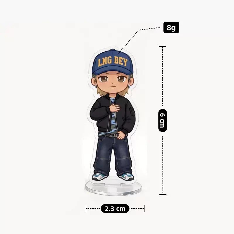 LNGSHOT MINI DECORATIVE ACRYLIC TOTEM