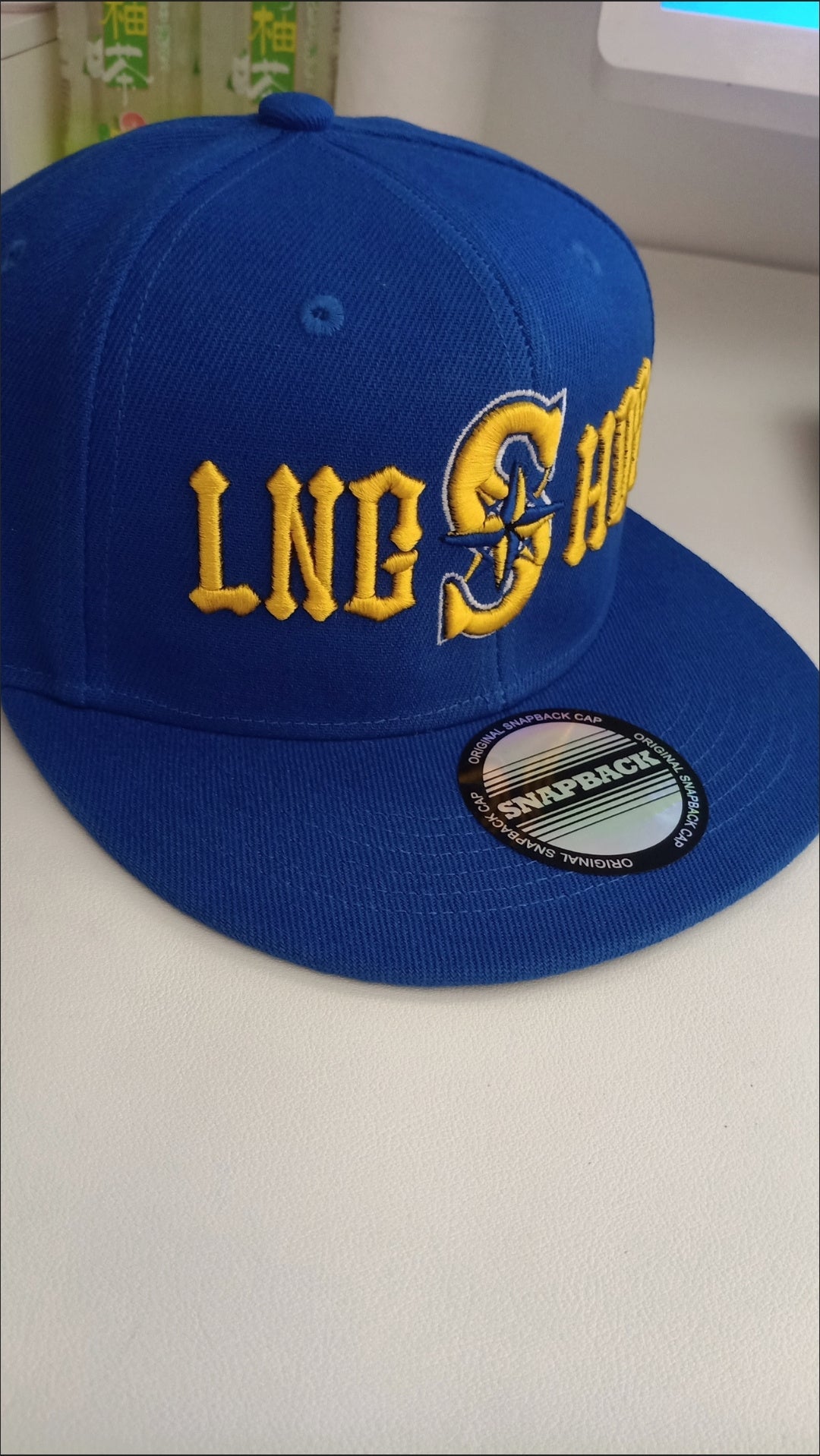 LNGSHOT CAP - RED, BLUE AND BLACK