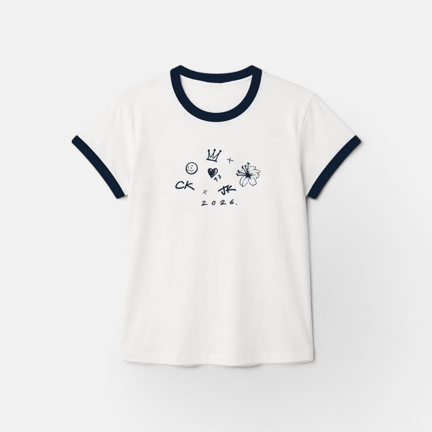 BTS JUNGKOOK CK T-SHIRTS 100% COTTON