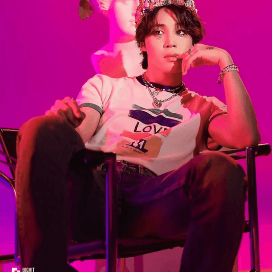 BTS JIMIN T-SHIRT ËQUAL LOVE 1984 100% COTTON